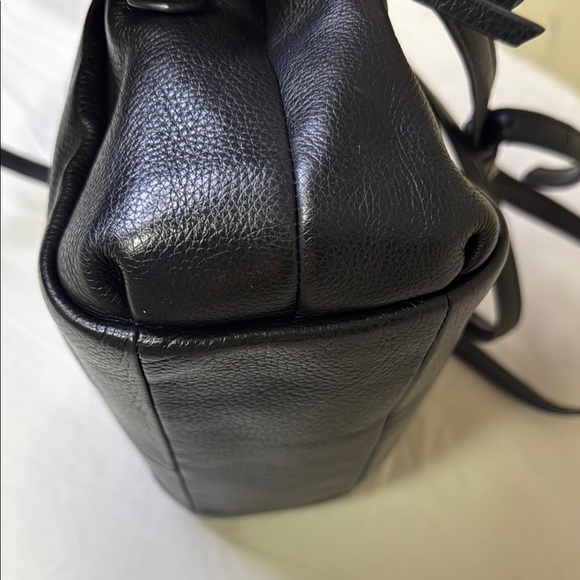 Coach Black Crossbody Bag with Silver‎ Accents double hangtag - Picture 5 of 16